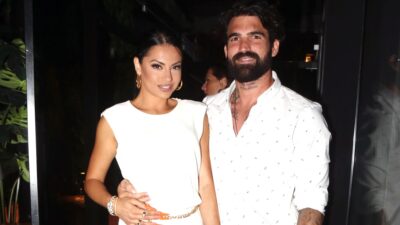 Ο Δημήτρης Αλεξάνδρου και η Δήμητρα Αλεξανδράκη σε βραδινή τους έξοδο