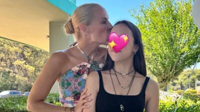 Η Έλενα Ασημακοπούλου με την κόρη της