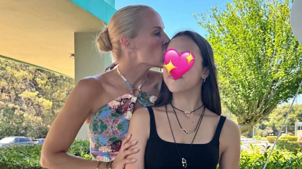 Η Έλενα Ασημακοπούλου με την κόρη της