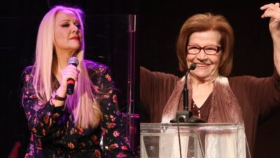 Η Έλντα Πανοπούλου και η Κατερίνα Γιουλάκη