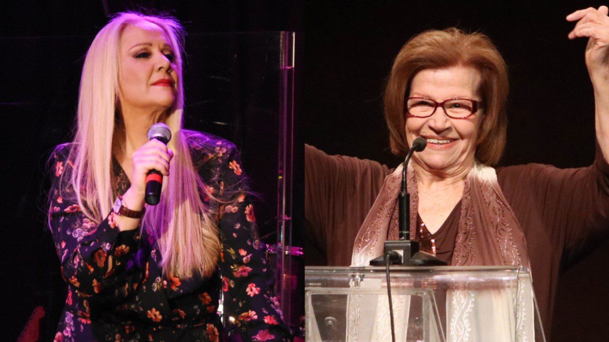 Η Έλντα Πανοπούλου και η Κατερίνα Γιουλάκη