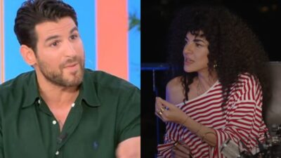 Ο Ετεοκλής Παύλου και η Μαρία Σολωμού