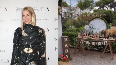 Η Μαντώ Γαστεράτου βάφτισε τον γιο της