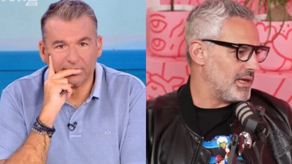 Ο Γιώργος Λιάγκας και ο Νίκος Συρίγος στο Πρωινό