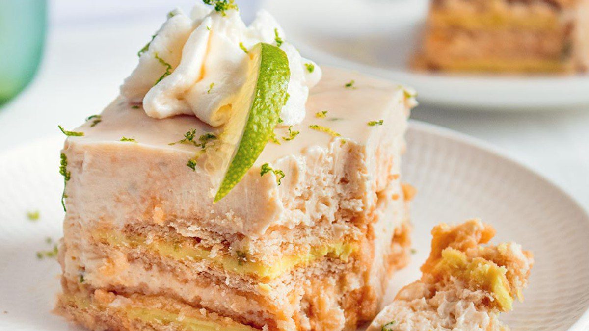 Γλυκό ψυγείου με λεμόνι