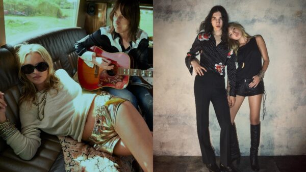 H Kate moss στην φωτογράφιση για τη νέα της συλλογή στα zara