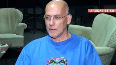 Ο Κώστας Κιμούλης στην κάμερα του Breakfast at Star