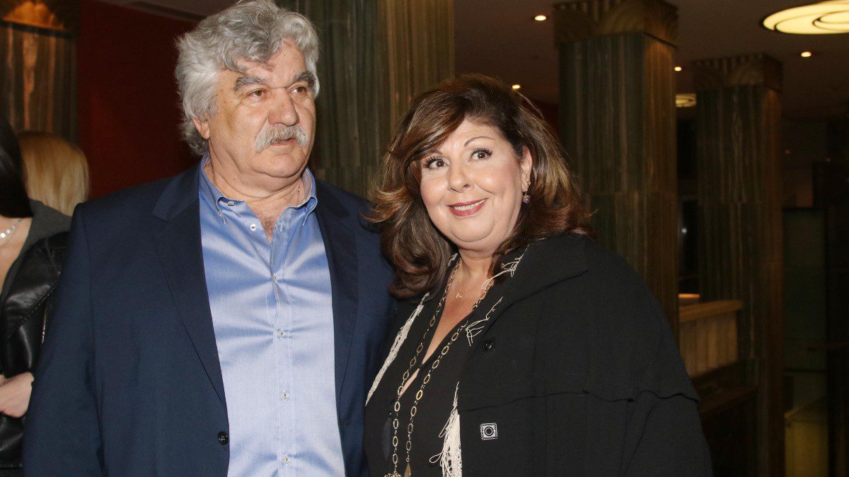 Η Λένα Μαντά και ο σύζυγός της