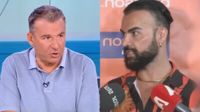 Ο Γιώργος Λιάγκας και ο Περικλής Κονδυλάτος