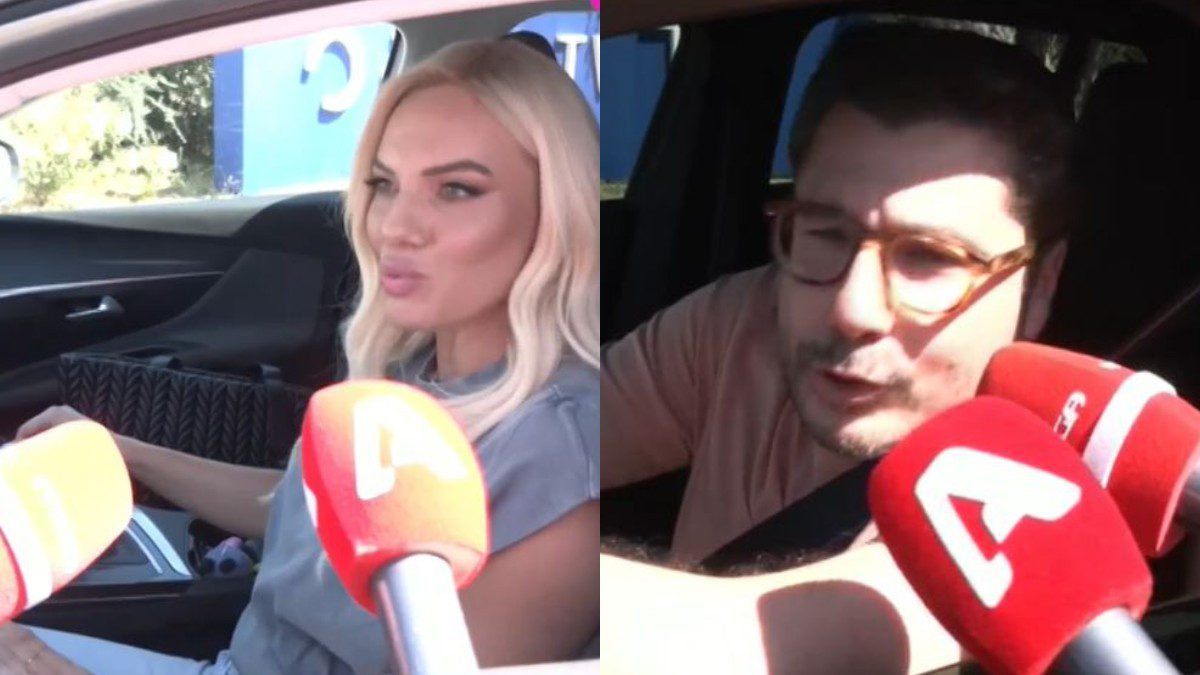 Η Ιωάννα Μαλέσκου και ο Λάμπρος Κωνσταντάρας