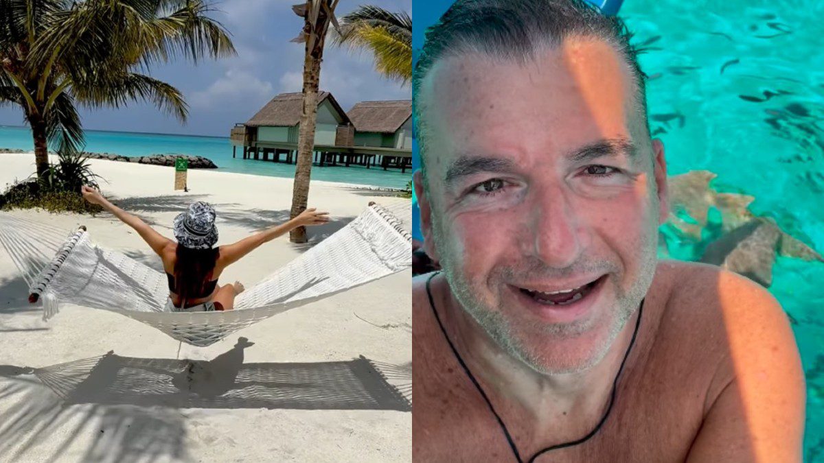 Ο Γιώργος Λιάγκας και η Μαρία Αντωνά στο Μπαλί