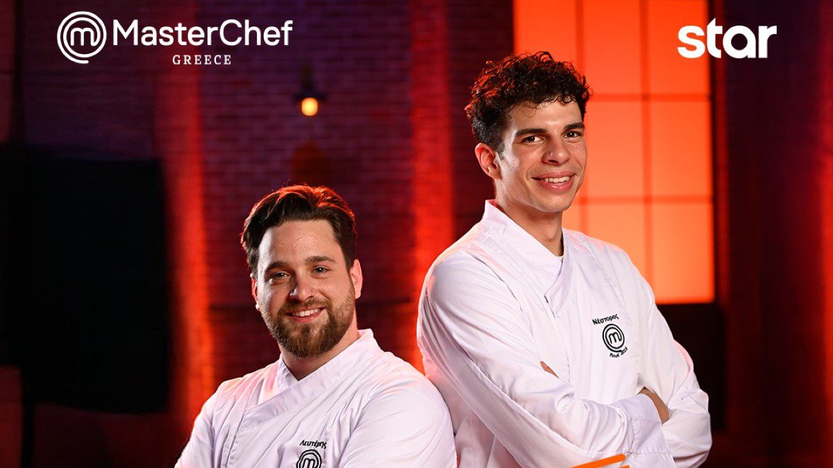 οι δυο φιναλιστ του Masterchef
