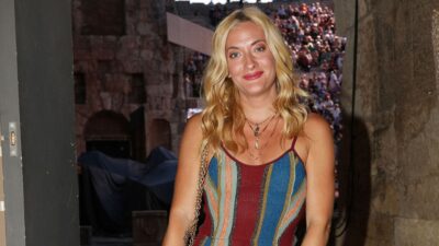 Η Ναταλία Αργυράκη σε έξοδό της