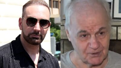 Ο Νίκος Κοκλώνης και ο Κώστας Μοναχός