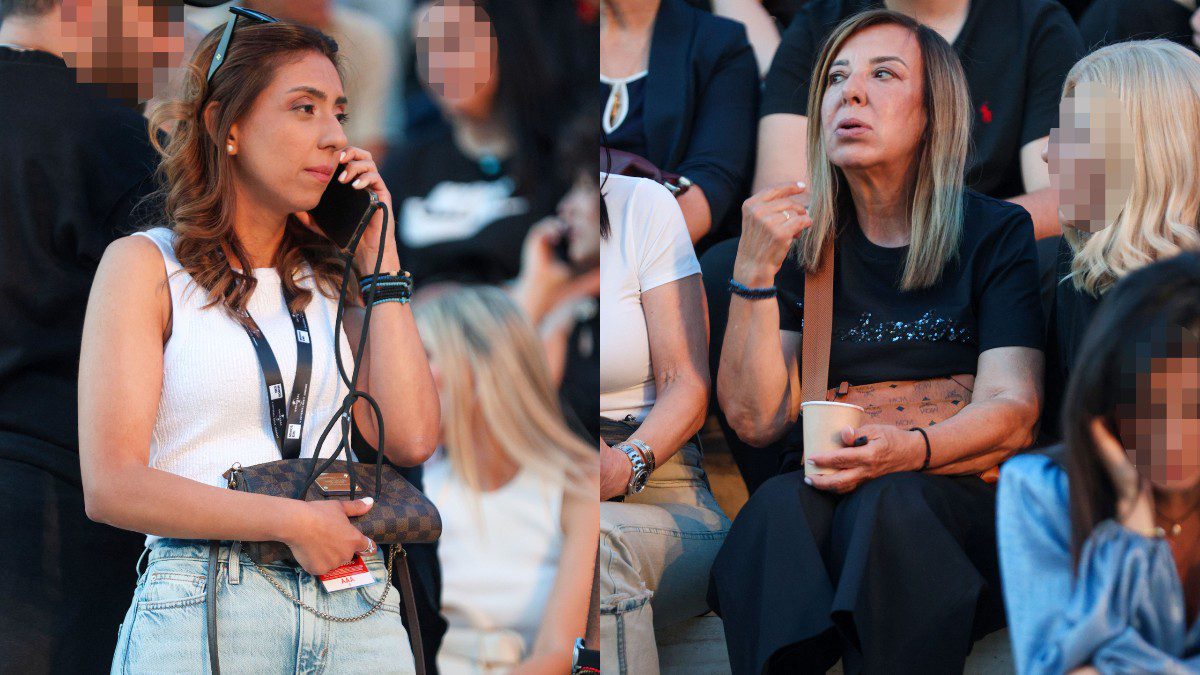 Η σύζυγος και η κόρη του Βασίλη Καρρά