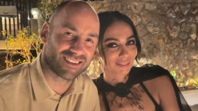 Η Ολυμπία Χοψονίδου και ο Βασίλης Σπανούλης