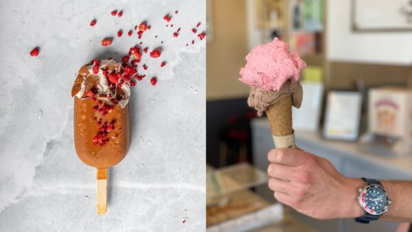 Δυο παγωτά, ένα χωνάκι κι ένα ξυλάκι