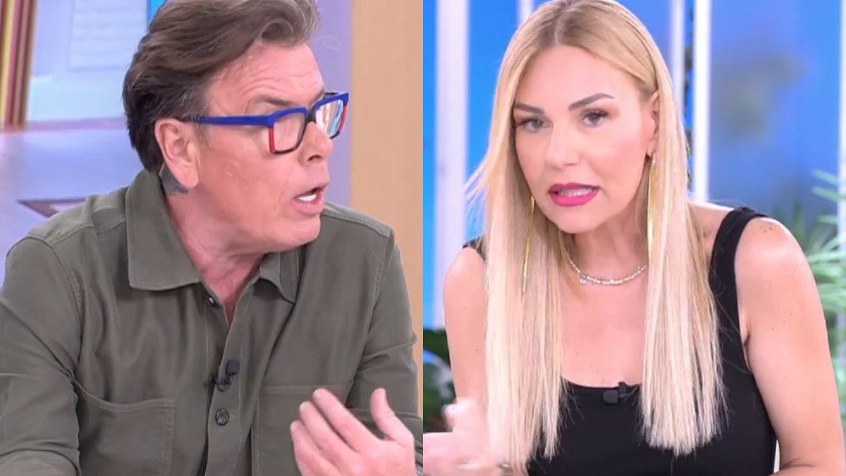 Ο Δημήτρης Παπανώτας και η Τίνα Μεσσαροπούλου στο Happy Day