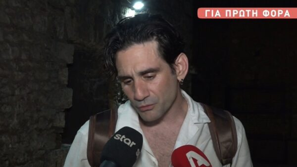 Ο Οδυσσέας Παπασπηλιόπουλος στην κάμερα του Breakfast at Star