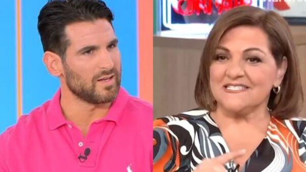 Ο Ετεοκλής Παύλου και η Βίκυ Σταυροπούλου