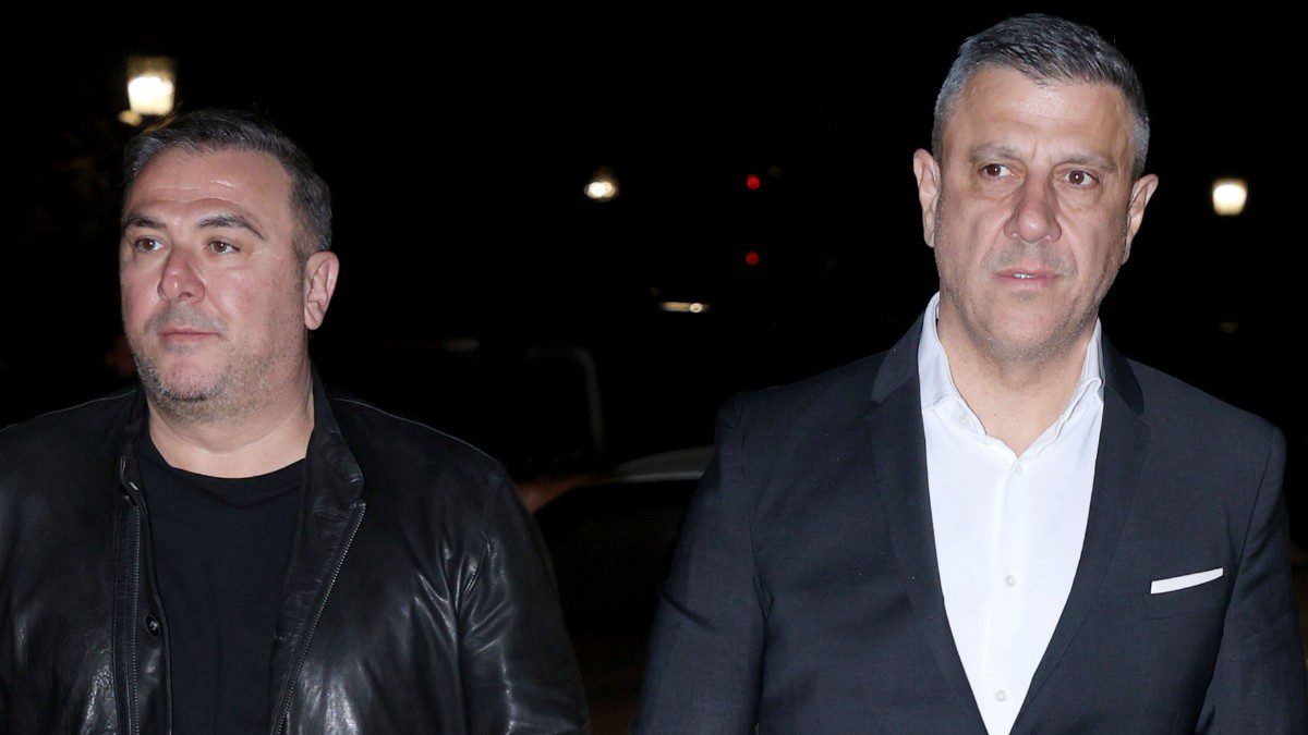 Ο Αντώνης Ρέμος και ο Κώστας Πηλαδάκης