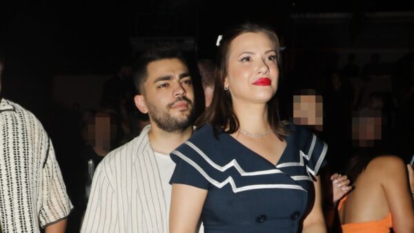 Ο Χρήστος Σαντικάι και η Λάουρα Νάργες