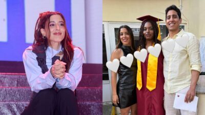 Η Μαρίνα Σάττι με τα αδέλφια της