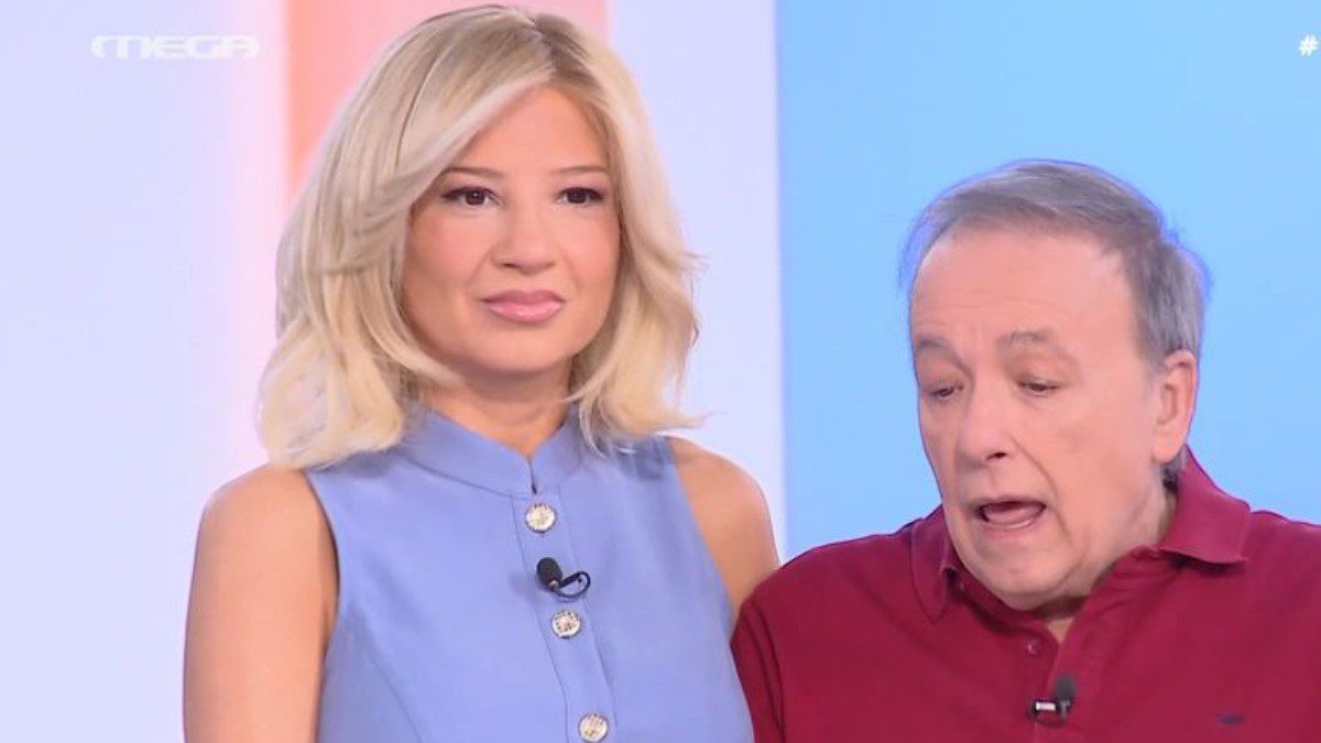 Η Φαίη Σκορδά και ο Ανδρέας Μικρούτσικος