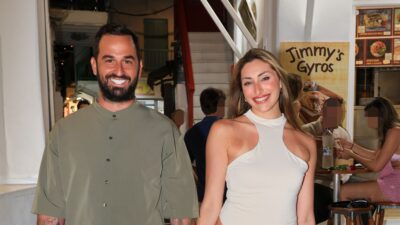 Ο Άρης Σοϊλέδης και η Μαριλίνα Κυπαρίσση