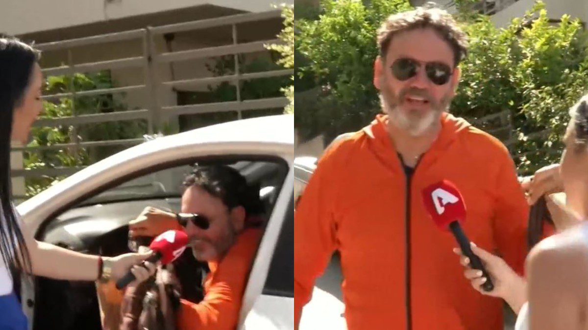 Ο Στάθης Αγγελόπουλος μπροστά στην κάμερα