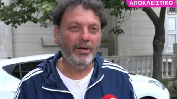 Ο Στάθης Αγγελόπουλος στις κάμερες