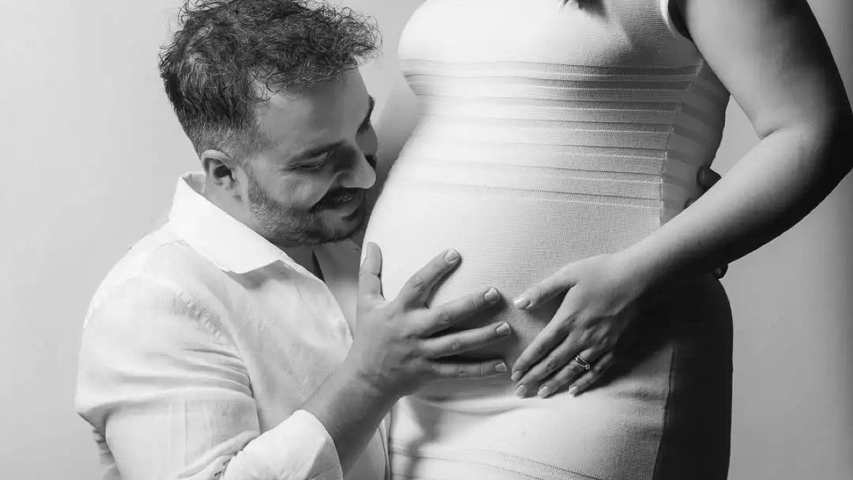 Ο Στέλιος Βαμβακάς με τη σύζυγό του