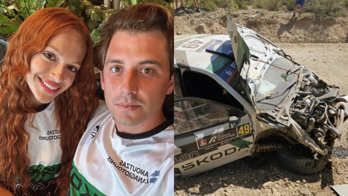 Η Τάνια Μπρεάζου και ο Γιώργος Αμούτζας