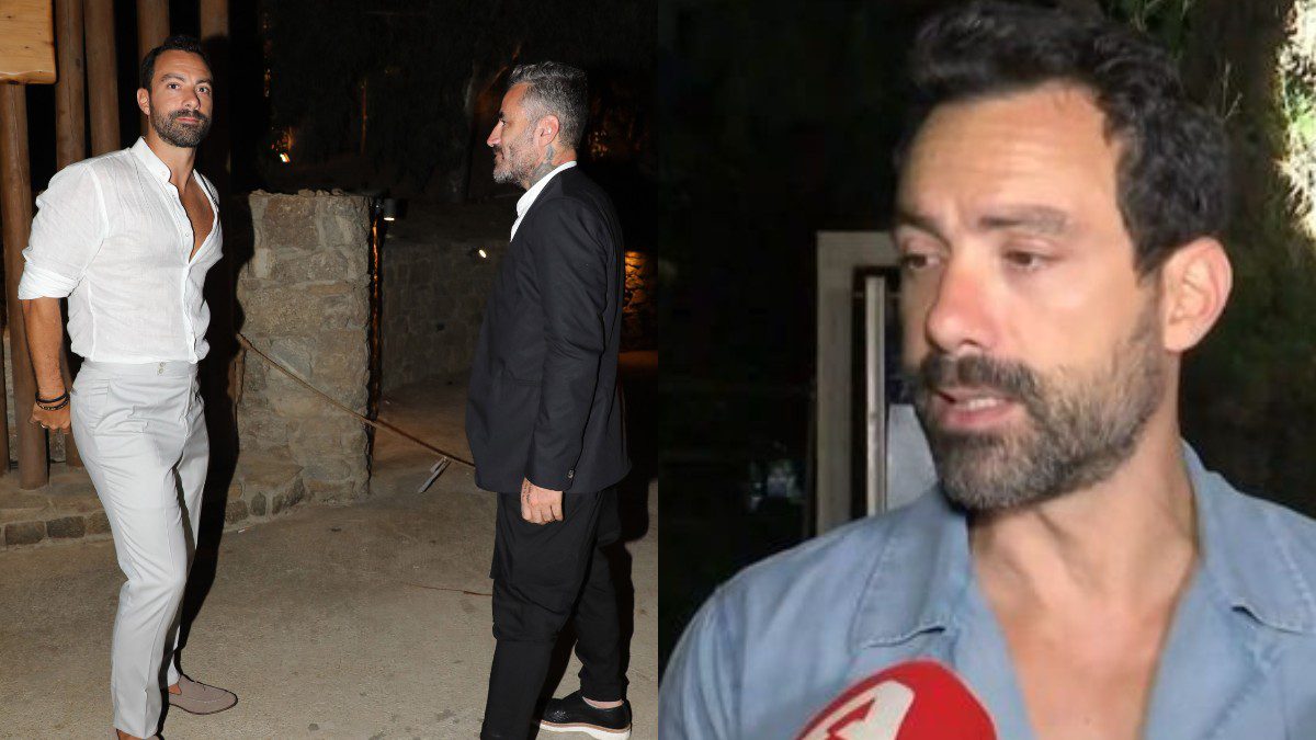 Ο Σάκης Τανιμανίδης και ο Γιώργος Μαυρίδης