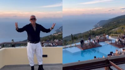 Ο Τάσος Δούσης στην Λευκάδα