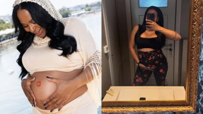 Η Θεοδώρα Ρασέλ με φουσκωμένη κοιλίτσα