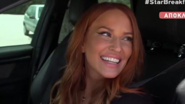 Η Σίσσυ Χρηστίδου στην κάμερα του Breakfast@Star