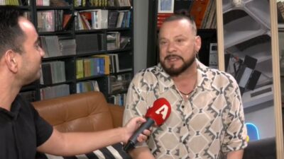 Ο Χρήστος Δάντης στην κάμερα του Happy Day