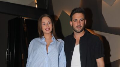 Η Ανδρομάχη και ο Γιώργος Λιβάνης