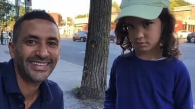 Μελίνα Γαλάνη Φρατολίν με τον πατέρα της