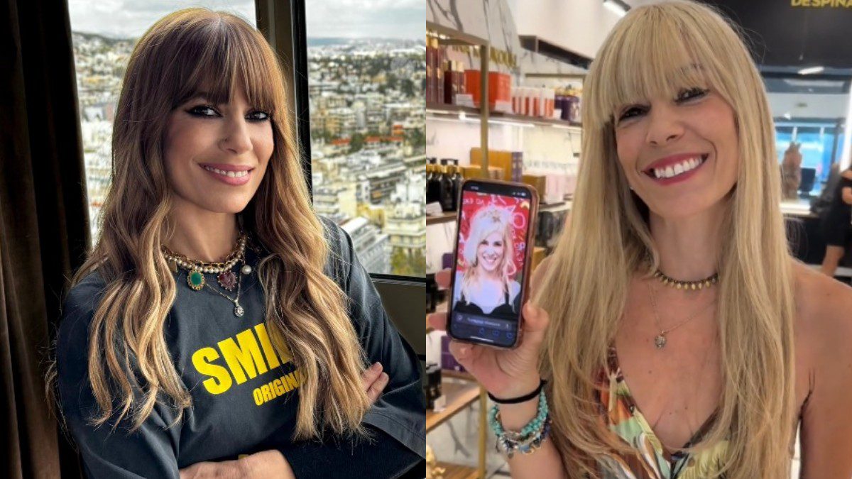 Μυρτώ Αλικάκη ξανθιά