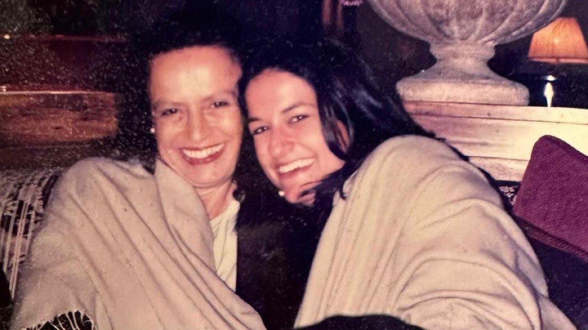 Η Νίκη Κεραμέως με τη μαμά της