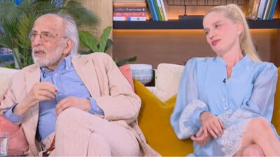 Ο Αλέξανδρος Λυκουρέζος και η Τζένη Οικονόμου