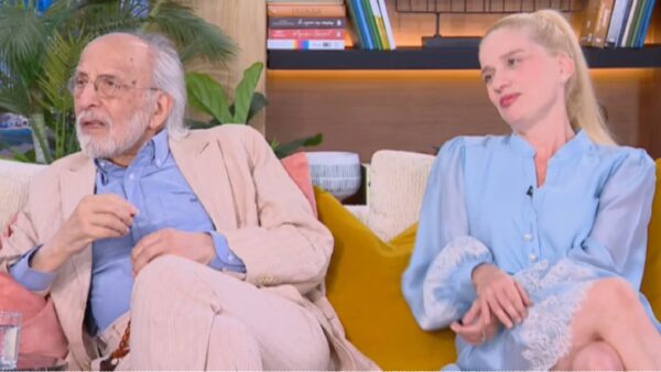 Ο Αλέξανδρος Λυκουρέζος και η Τζένη Οικονόμου