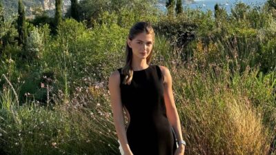 Η Αμαλία Κωστοπούλου στις διακοπές της