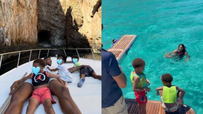 Ο Αντετοκούνμπο σε διακοπές με την οικογένειά του