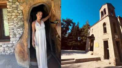 Η Κατερίνα Δαλάκα σε διακοπές