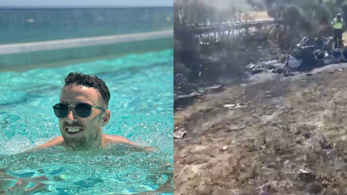 Το σημείο του δυστυχήματος του Ντιέγκο Ζότα