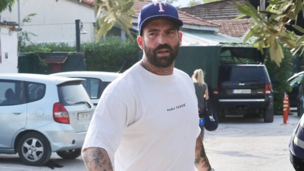 Ο Δημήτρης Αλεξάνδρου σε δημόσια έξοδό του