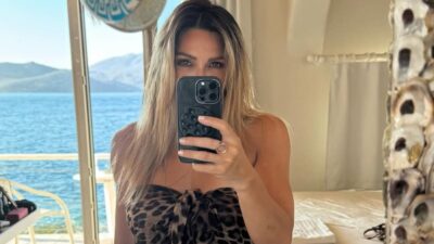 H Ελένη Πετρουλάκη στις διακοπές της